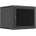 Lanberg rack cabinet 19" wall-mount 9U / 600x600 for self-assembly (flat pack), black (WF01-6609-23B)
