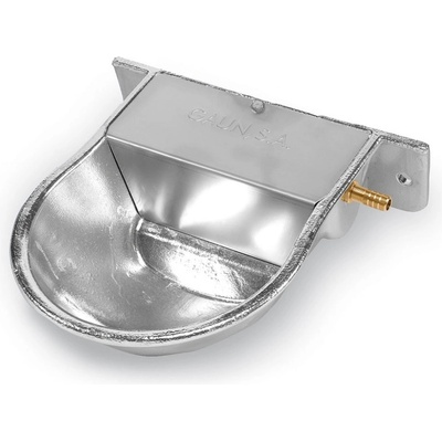 Hladinová napájačka pre psy, ovce, kozy GAUN 71001 - 1,25 l hliníková, s držiakom na stenu