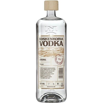 KOSKENKORVA ČIRÁ 40% 1 l (holá láhev)