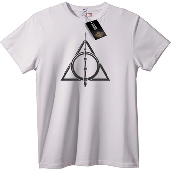 NOONEBRAND Тениска Деветте Символа - M, White