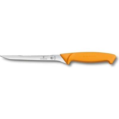 Victorinox Нож за филетиране Victorinox Swibo, 16 см, неръждаема стомана, жълт (5.8448.16)
