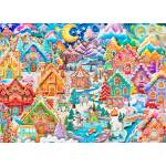 Alipson Puzzle - Puzzle Colorful Cookietown Night - 1 500 piese
