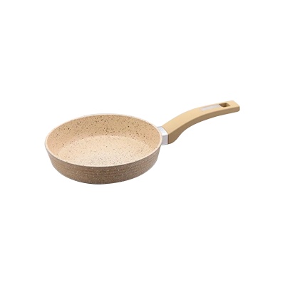 Eco ЕКО-Тиган 24 см с керамично мраморно покритие Крем hx-С7pc24С (018471)