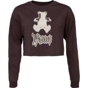 Vans Lil bear relax crop ls tee l