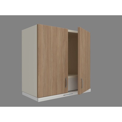 DST Кухненски модул MK-4 dst, 700/800/300, бежово и дъб амбер