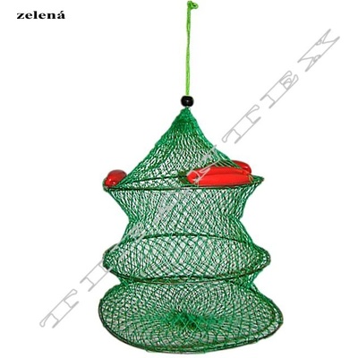 TFT Rybárska sieťka na prechovávanie rýb 45x56cm 3 kruhy s plavákom