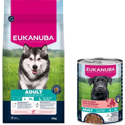 Eukanuba Premium Nutrition Adult Large & Giant Breed Salmon 12 kg