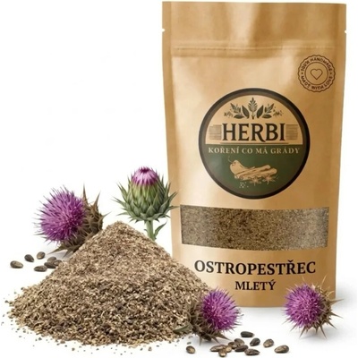 Herbi Pestrec mariánsky mletý, 200 g