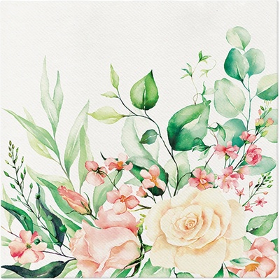 Airland Obrúsky Paw Floral Moments 40x40cm