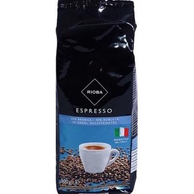 Rioba Decaffeinato zrnková 0,5 kg