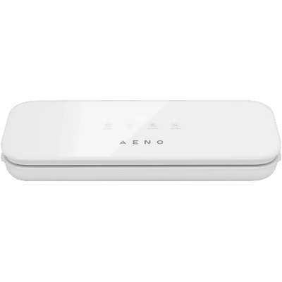 AENO Уред за вакуумиране на храна AENO AVS0004W, 70 kPa, 4 режима, Ширина на плик до 30 см, Автоматична функция, Stop, LED, Бял (AVS0004W)