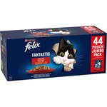 FELIX Kapsички FELIX Fantastic Multipack - с говеждо, пиле, патица и агнешко в желе 44 x 85 г