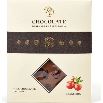 DP chocolate čokoláda Basic mliečna s brusnicami 70 g