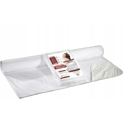 AMW Prostěradlo na matrace Rizo nepromokavé s voskovaným povrchem bílé 90x200