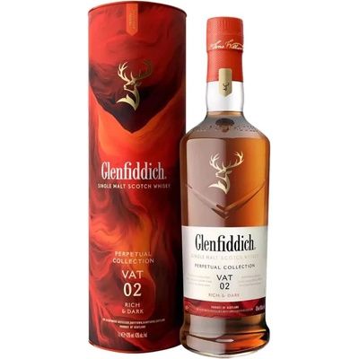 Glenfiddich Perpetual Collection Vat 02 43% 1 l (tuba)