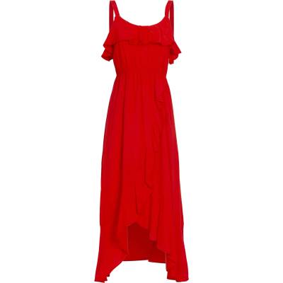Influencer Лятна рокля 'Flounced Cami' червено, размер M