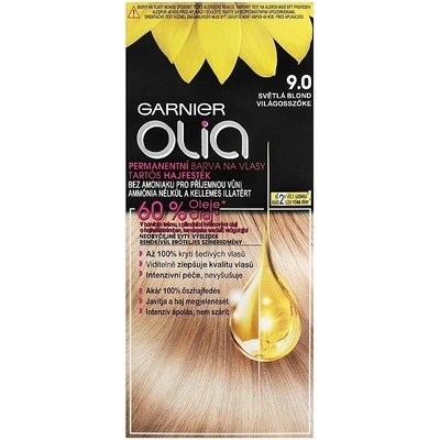Garnier Olia 9.0 svetlá blond farba na vlasy