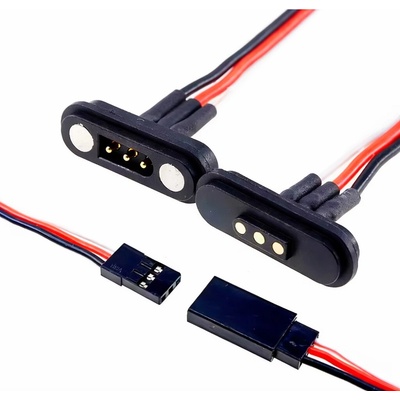 RCSVET RTLECS Magnetický konektor s FUT konektorom Samec/Samica 3RT-MAG-FUT/1