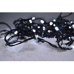 Solight Solight1V101-W-LED Външен светлинен гирлянд 100 LED/8 функции IP44 13 m студено бяло (SL0438)