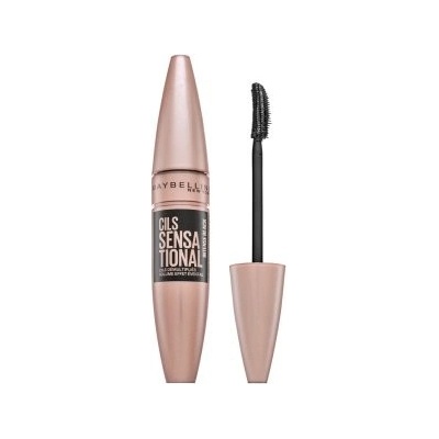 Maybelline Lash Sensational Lash Multiplying Mascara Intense vodeodolná riasenka pre predĺženie a natočenie rias Black 9,5 ml