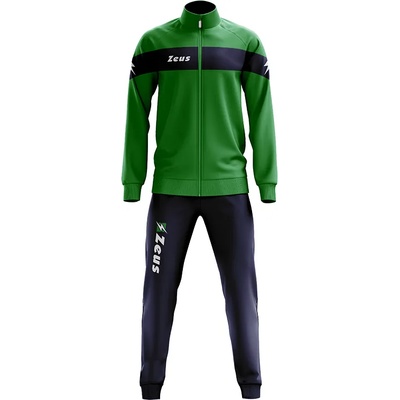 Zeus Мъжки анцуг Zeus Tuta Apollo Men Tracksuit Green Navy