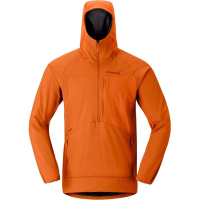 Norrøna Мъжко поларено яке Norrøna Møre Octa Zip Hood Fleece jacket - Gold Flame - размер XL (005-5583-0114)