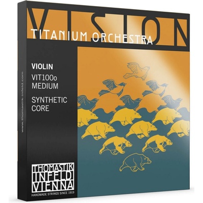 Struny pro housle Vision Titanium Orchestra Synthetic CoreTitan Wound VIT01Bo0 31335