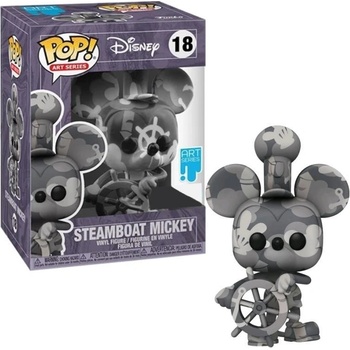 Funko Pop! Artist Series Mickey Steamboat Willie limited exclusive