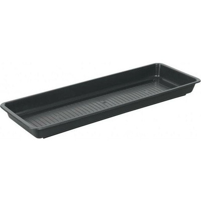 Plastkon podmiska pod truhlík Garden 50 x 17 x 4,5 cm Antracit – Hledejceny.cz