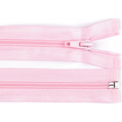 Spirálový zip No 5 délka 30 cm bundový POL Varianta: 133 růžová světlá, Balení: 1 ks