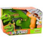 LEAN Toys Dinosaur For Unscrewing Screwing Green Drill DIY