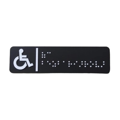 MPK - Piktogram Braillovo písmo "Invalid" - nalepovací