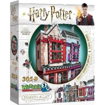 Wrebbit 3D puzzle Harry Potter: Prvotřídní potřeby pro famfrpál a Slug & Jiggers Apothecary 305 ks