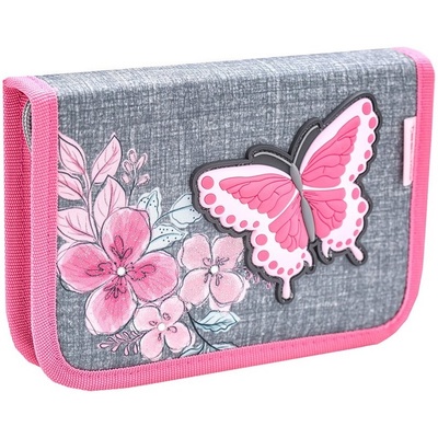 Belmil Ученически несесер Belmil - Elegant , с 1 цип и двойно разгъване (335-74)