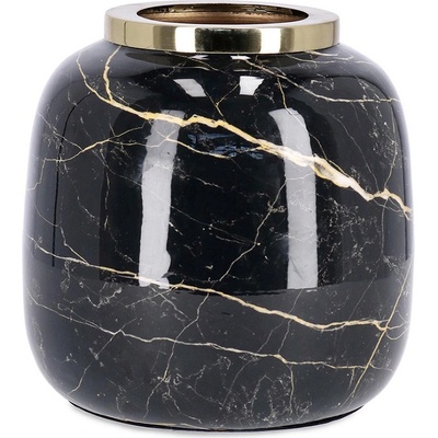 Bizzotto ДЕКОРАТИВНА ВАЗА marsha 18x17 ЧЕРНА (0185285)