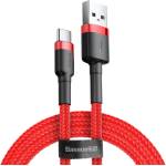  Кабел Baseus CATKLF-B09 Cafule, USB-A to USB-C, QC3.0, 3A, 1m, червен