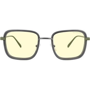 GUNNAR Геймърски очила GUNNAR Fallout Vault 33 Gunmetal-Olive - Amber (FAL-05501)