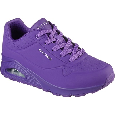 Skechers Маратонки Skechers Women's Durabuck Lace Up Classic Low-Top Trainers - Purple