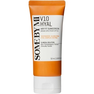 Some By Mi V10 HYAL Air Fit Sunscreen SPF50+ - Слънцезащитен крем за лице 50мл