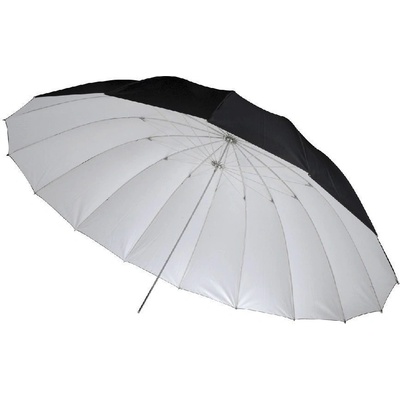 Visico Бял отражателен чадър - черно/бяло 150см Visico