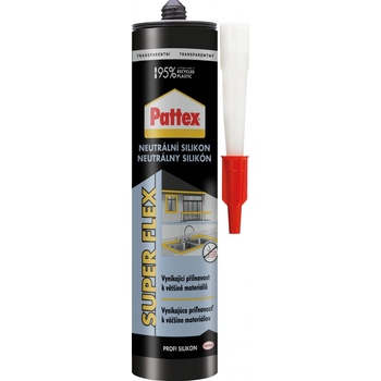 PATTEX Silikon neutrální 280g transparentní