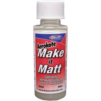 Deluxe Materials Make it Matt препарат за матиране на лак Aerokote 50ml