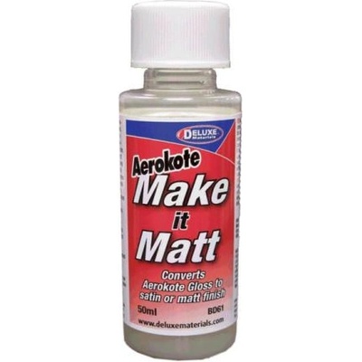 Deluxe Materials Make it Matt препарат за матиране на лак Aerokote 50ml
