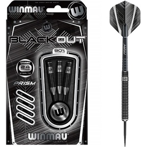 Winmau Blackout Tungsten alloy Darts - Black