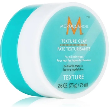 Moroccanoil Texture Оформяща матираща глина за коса за фиксиране и оформяне 75ml