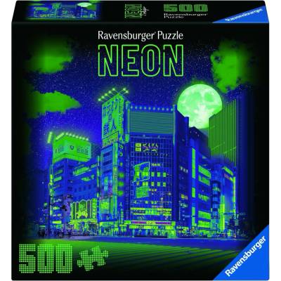 Ravensburger Čtvercové Neon Tokio 500 dílků
