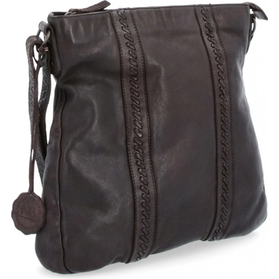 Noelia Bolger kabelka crossbody NB 2099 H hnědá