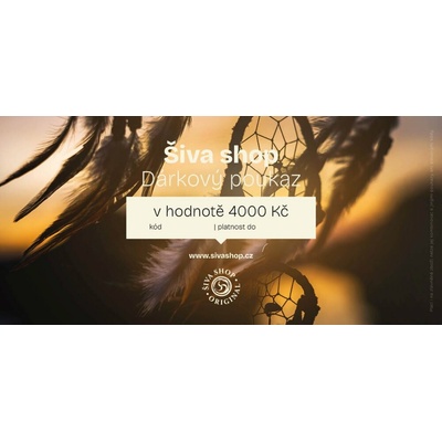 Dárkový poukaz / 4000 Kč
