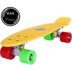 Sportmann Жълт скейтборд Penny Mad Cruiser Original