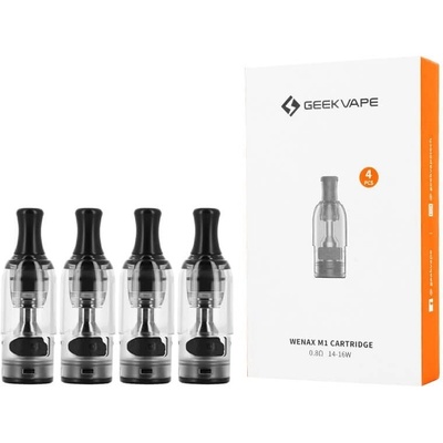 Geekvape Wenax M1 Pod cartridge 0,8 ohm Pack 4